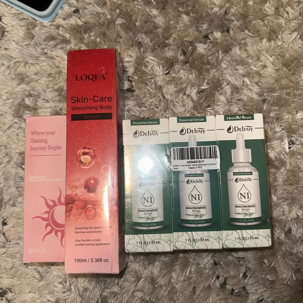 Skin care serum bundle